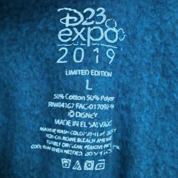 D23 Expo x Disneyland Hotel - Mickey Mouse & Dole Whip Zip-Up Hoodie - LARGE (L) - Picture 3 of 8